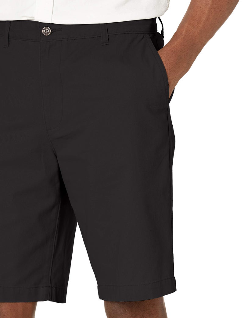 Dockers Men's Perfect Short Classic Fit 10.5", Black, 44 - Image 3